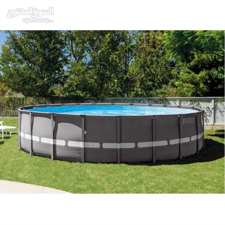 حوض سباحة دائري من شركة intex
