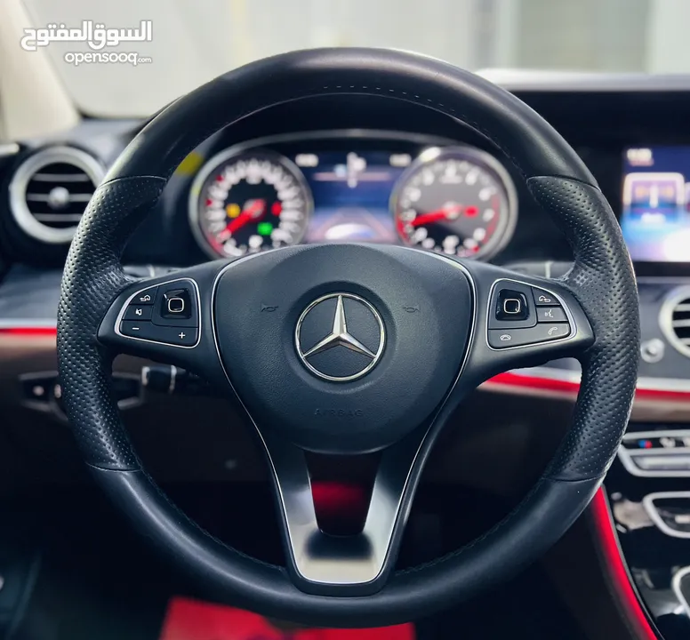 مرسيدس e200 2017 amg kit وارد غرغور عداد 55000 km