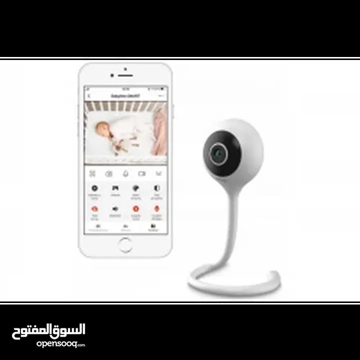 كاميرا متابعه الطفل وقياس  حراره  الغرفه بالصوت والصوره