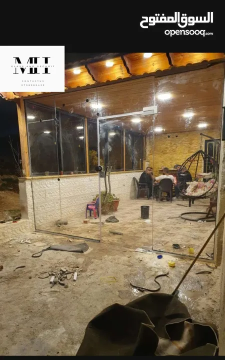 (GLASS AND SECURIT ) حجير زجاج سيكوريت  الأمان والأناقة في آن واحد.  لحماية فائقة ومظهر عصري لمنزلك