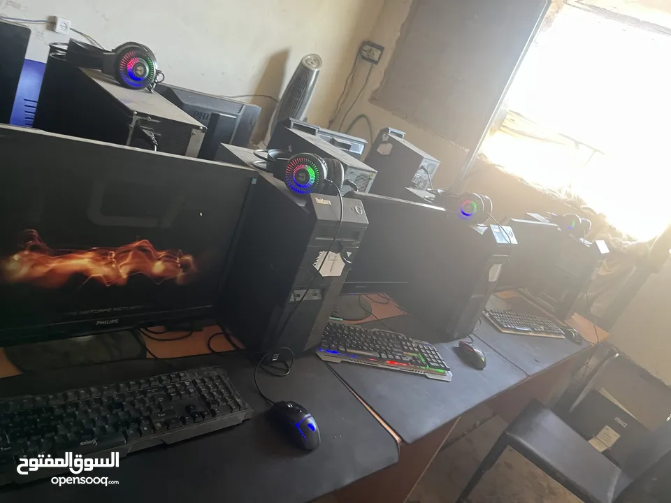 محل كمبيوترات وبلاستيشن جاهز بسعر خيالي