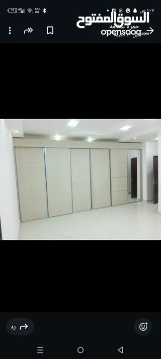 خزائن طابقين دخلي سحاب زجاج كشف وأضاء تفصيل حسب الطلب اللون حسب الطلب عرض 3م ارتفاع 250 عمق60 خشب لا