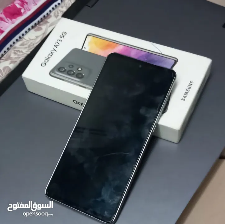 موبايل samsung a73 يدعم ال 5g ومساحه تخزين 8 جيجا بايت وذاطره عشوائيه 8 جيجا رام