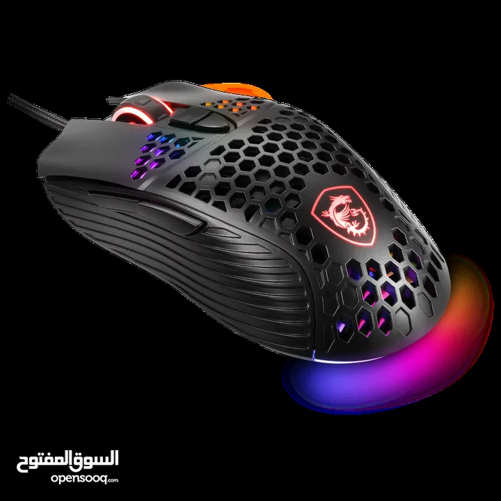 ماوس جيمنج أم أس أي سلكي أر جي بي ملون MSI M99 RGB USB WIRED GAMING MOUSE