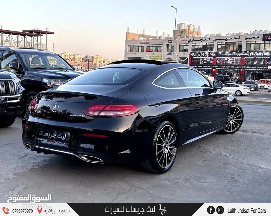 مرسيدس سي كلاس كوبيه 2021 Mercedes C200 Coupe Mild Hybrid AMG Kit