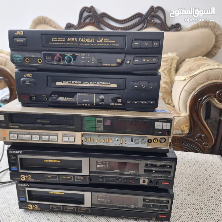 تحويل الشريط فيديو بيتاماكس HD VHS  REC  DVD