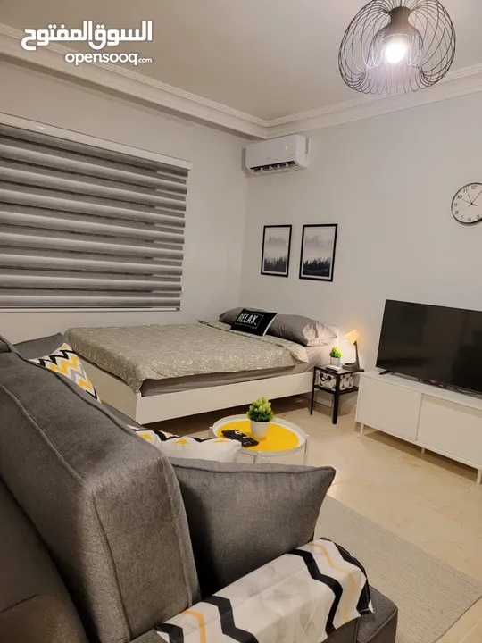 Newly fully furnished roof studio for rent in dabouq  ستوديو مفروش جديد بالكامل للإيجار في دابوق