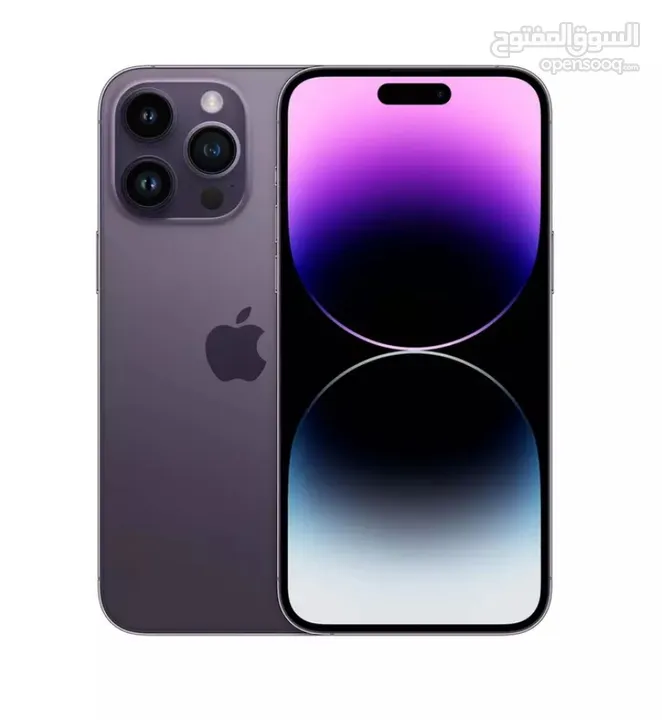 New iPhone 14 pro max deep purple 128