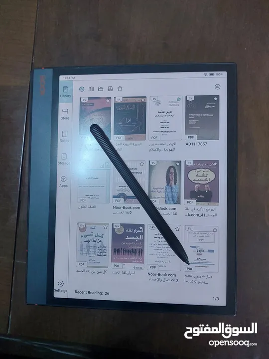 قارئ الكتب الالكترونية NoteAir 3c الملون