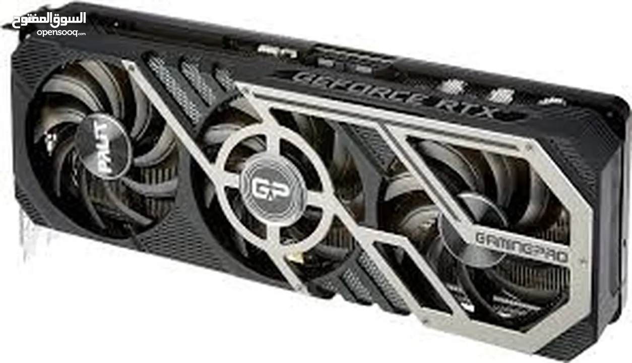 كرت شاشه مستعمل سنه ونص ثلث مراوح Rtx 3070 palit gamingpro (used) مسكر ومختوم عالفحص