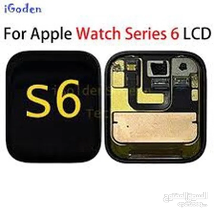 ‏LCD Apple watch Series S6 (40mm) شاشة ساعة ايفون الاصلية