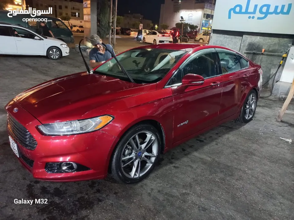 فورد فيوجن 2014 للبيع 7 جيد فل ما عدا الفتحه دهان وكاله