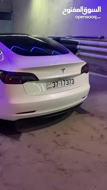 تسلا موديل 3 Model 3 Standard Plus 2019 فحص كامل ترخيص جديد سنة كاملة بسعر مميز