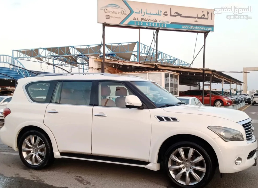 Infiniti QX56 V8 5.6L Full Option Model 2011