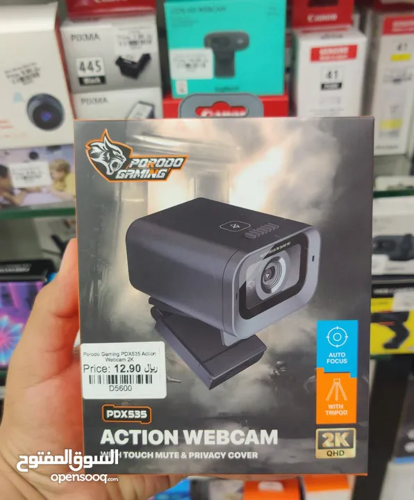 Porodo Gaming action webcam Brand new cam