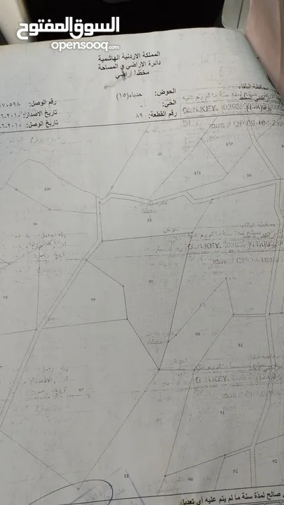 موقع  يصلح لانشاء  مزرعة او شاليهات  السلط يرقا تصلح مزرعه