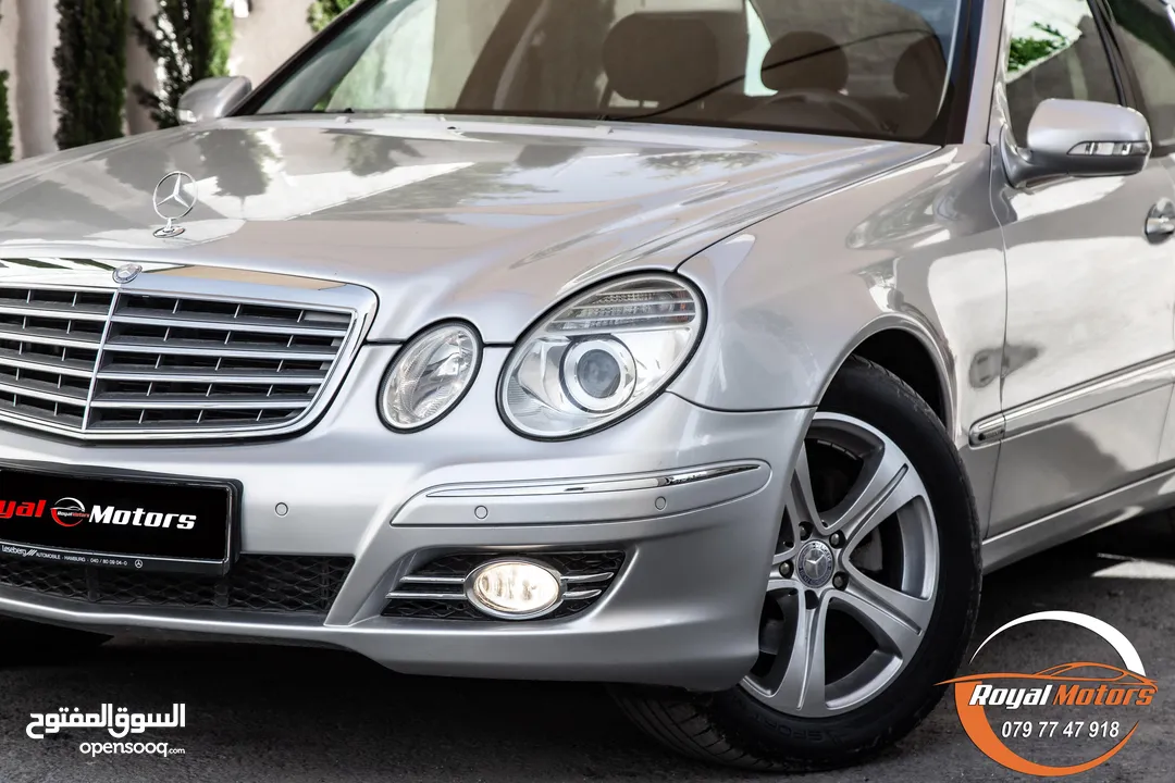Mercedes E200 2007 Elegance    يمكن التمويل بالتعاون مع المؤسسات المعتمدة لدى