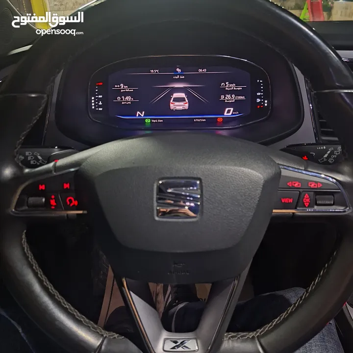 سيات ليون اكسلنس محرك 1500 ترخيص 2020  seat leon xcellence