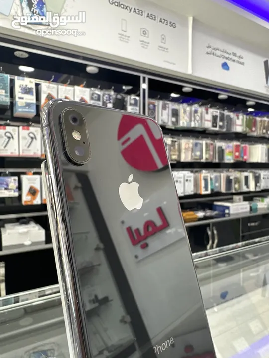 iPhone x (256GB) ايفون اكس مستعمل بحالة  بطارية جديدة مغيرة 100%