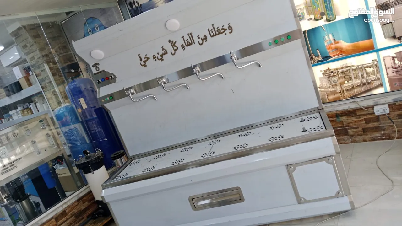 تجهيز وتركيب محطات تحليه المياه ومصنع كاسات الماء تعبئة وتغليف بكل انحاء المملكة بأسعار مناسبة للجمي