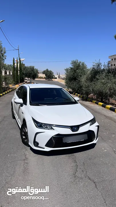 Toyota Corolla 2020 with great condition بحالة ممتازة و قابلة للفحص في اي مركز معتمد