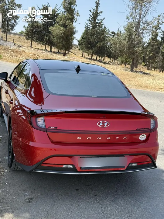 هيونداي سوناتا انسبريشن 2022 Sonata Black edition  سبورت حرة مميزة عداد قليل 49 الف km فحص كامل فل