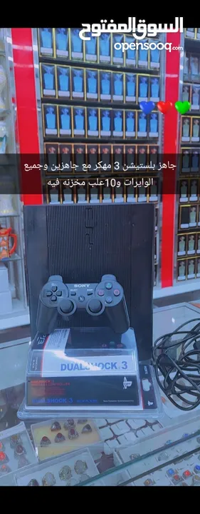 ps3 نظيف وفيه العاب مخزنه وتقدر تضيف اي لعبه تريد