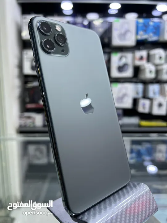 Used iPhone 11 Pro Max (256) GB  ايفون 11 برو ماكس مستعمل بحالة ممتازة  غير مفتوح او مصلح ابدا (^_^)