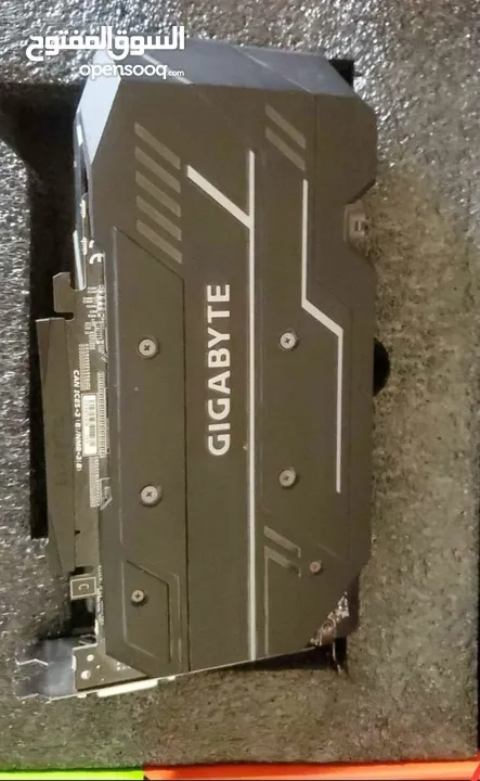 كرت شاشه بحاله ممتازه gigabyte gtx 1650 super 4gb vram