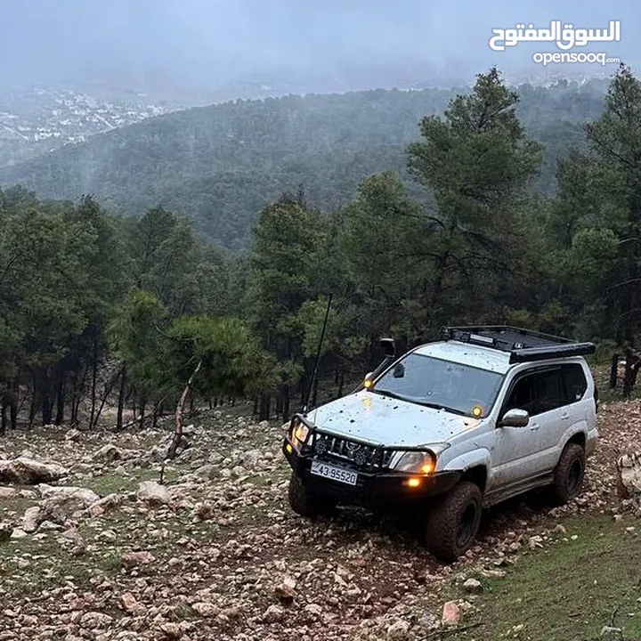 تويوتا برادو vx 4000cc للبيع المستعجل او البدل على سلفرادو 2007 او جيب شيروكي 2000