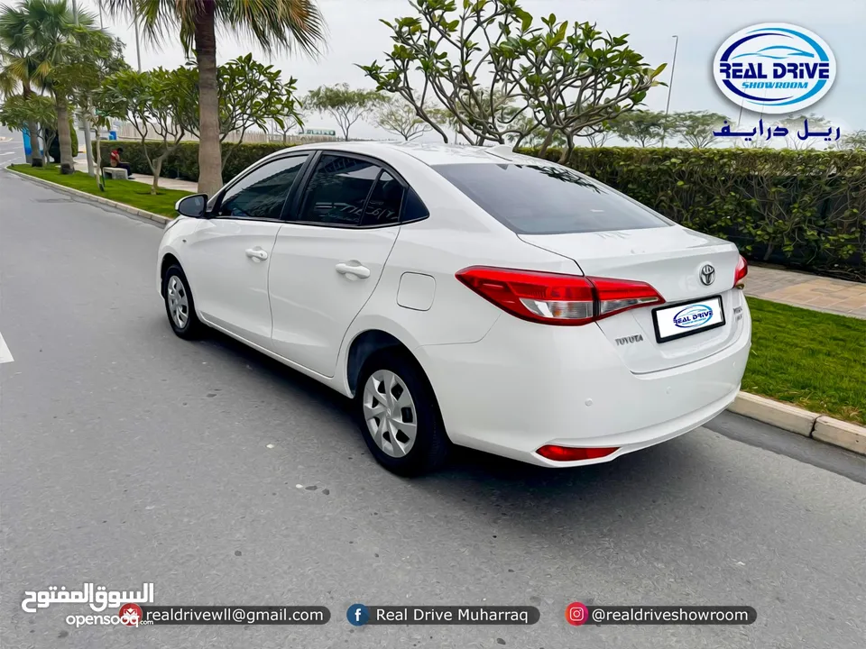 TOYOTA YARIS 1.5E  Year-2019  Engine-1.5L  Color-White