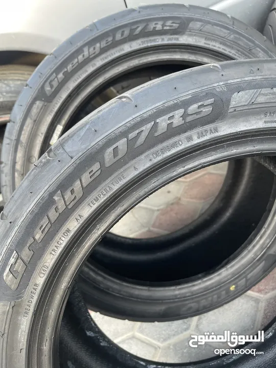 ZESTINO GREDGE 07RS 255/40R17 SEMI SLICK TYRES FOR SALE!!! Brand New Condition (2023)