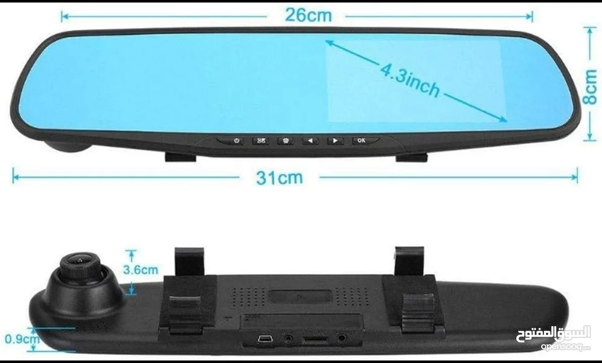 كاميرا تصوير للسيارة امامية وخلفية Front and rear car camera . متوفر توصيل لكل الأردن