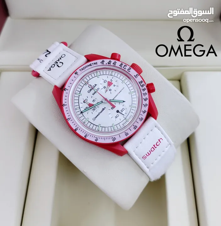 New Omega swatch chronograph working watches