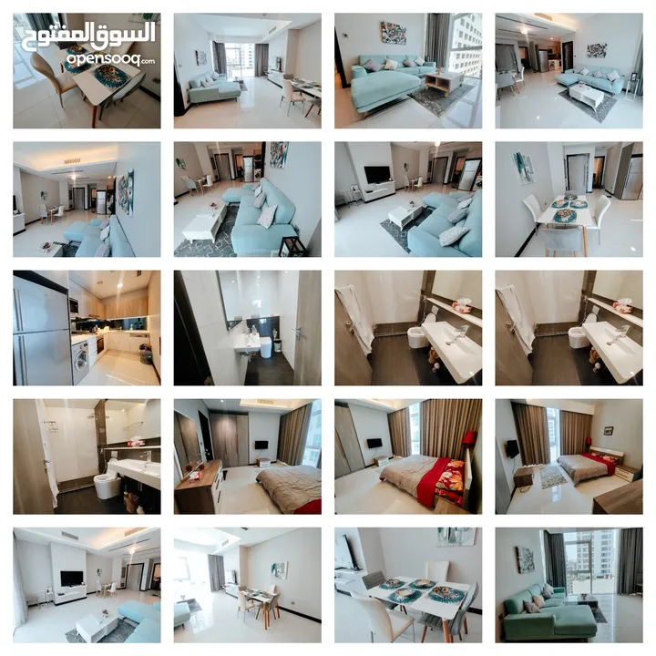 Luxurious flat for rent in Juffair 1BHK, BD 430 with EWA