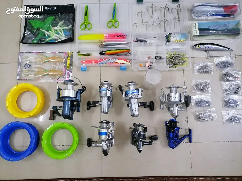 For sale fishing kit .. all of them 30bd only !!