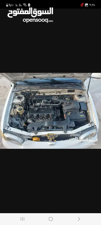 هونداي اكسنت اوتوماتيك موديل 1997 لون ابيض