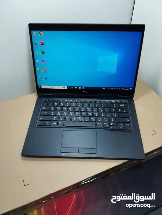 ‎لابتوب مميز جدا  dell latitude 7390 2-in-1 معدن بالكامل بقلب 360 درجه بصير مثل الايباد .