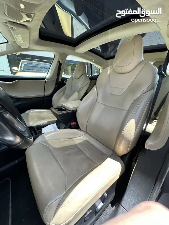 Tesla S75D وارد الوكيل عداد قليل مالك واحد