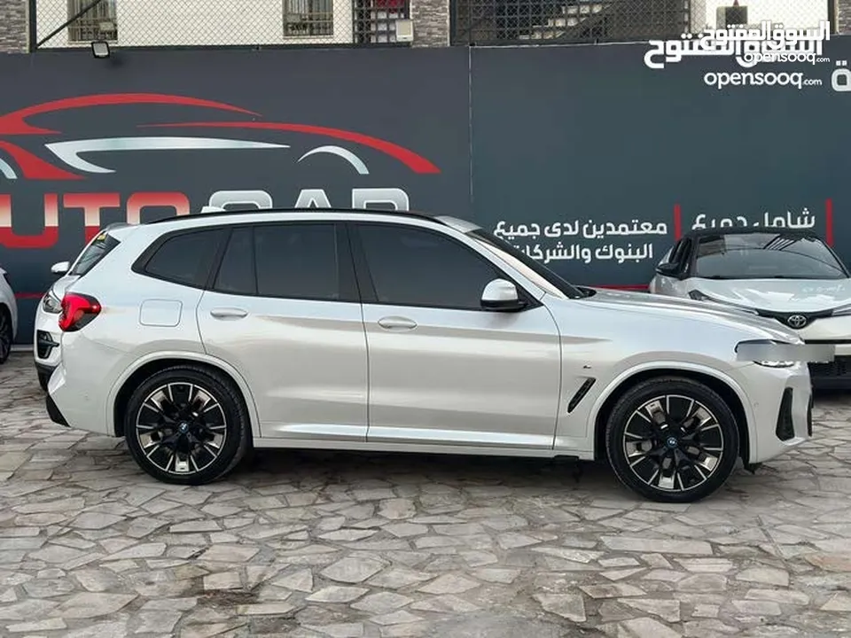 BMW ix3 2024 أقساط بدفعة أولى تبدأ من 6500 تسليم مفتاح وقسط شهري يبدأ من 490