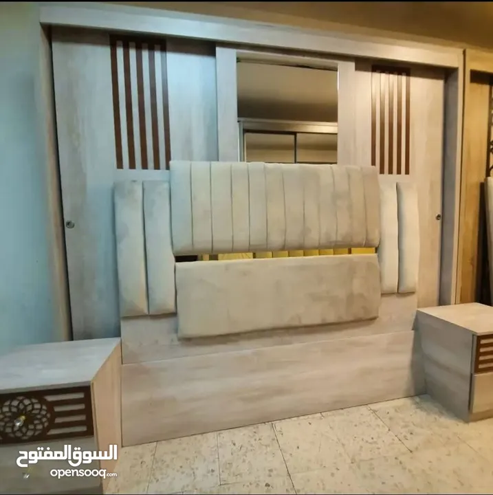 غرف نوم ماستر لامنيت تركي   السعر  190 الموقع الزرقا  الفرشه المجوز 50