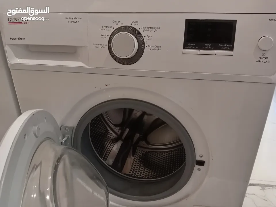 غسالة جنرال جولد للبيع بحالة ممتازة