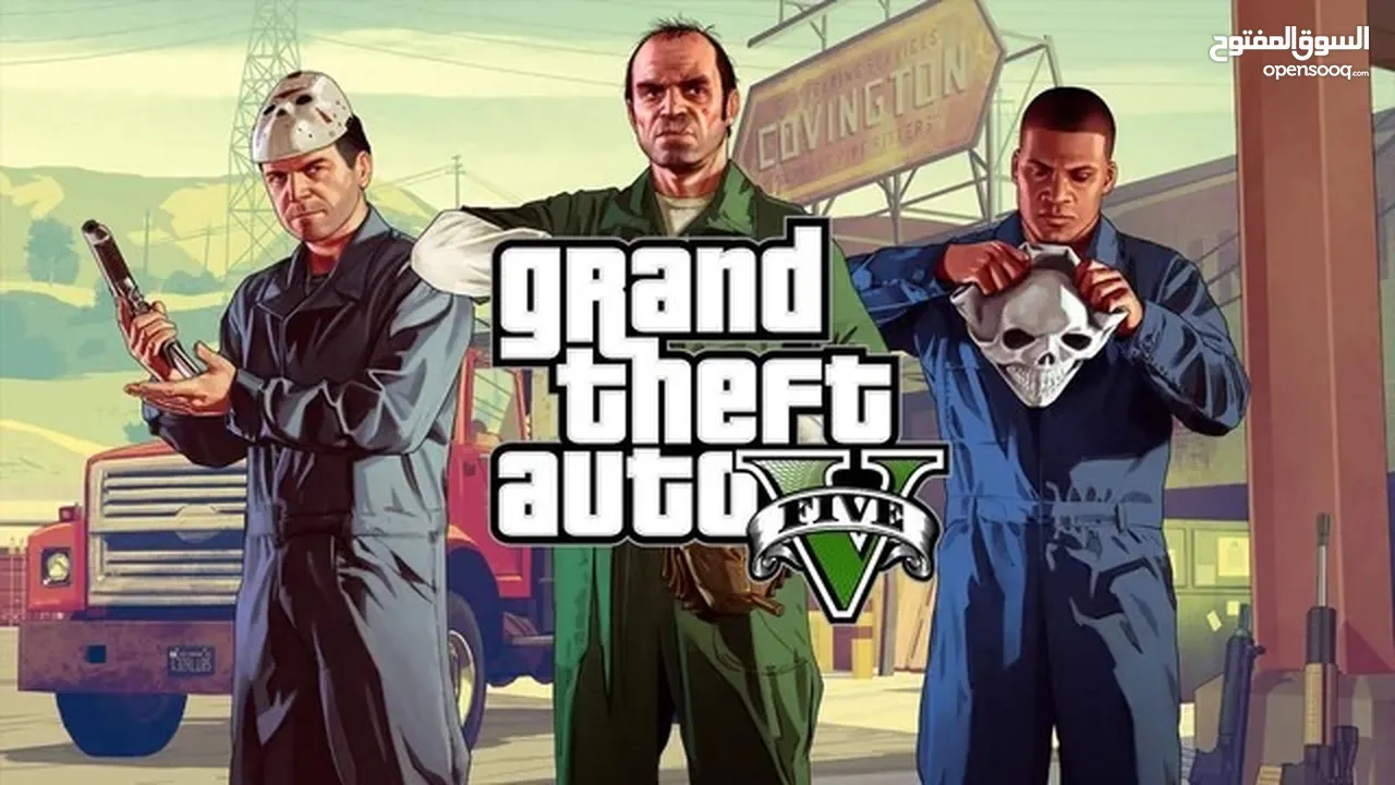 لعبة GTA 5 سوني 5 فقططط بارخص سعررر