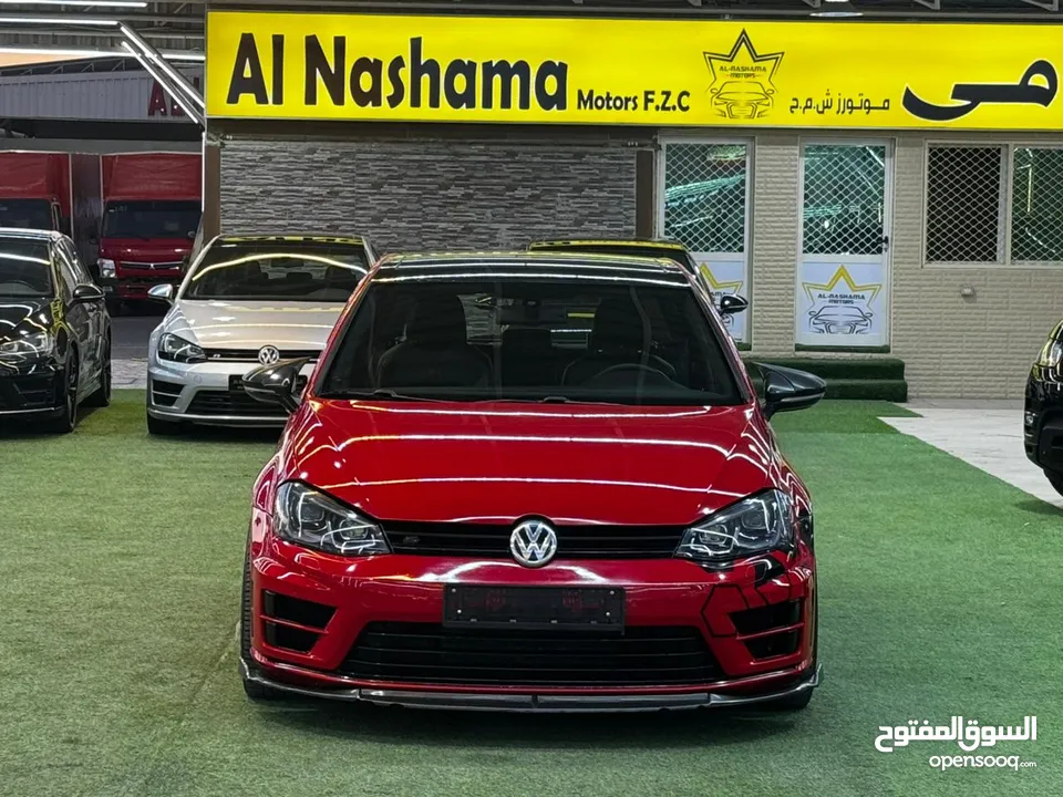 Golf R, 2015 model, Gulf specifications, in excellent condition