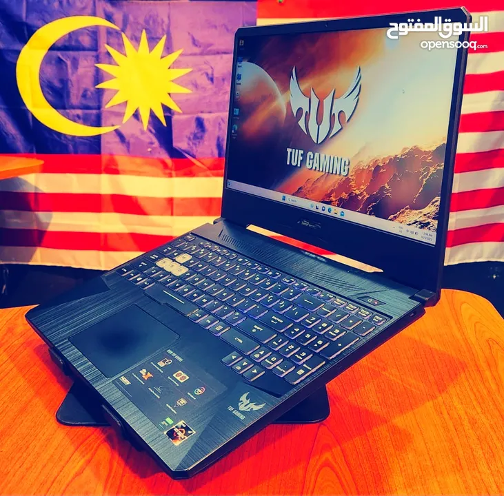 PERSONAL USED 32 GB RAM ASUS TUF GAMING LAPTOP WITH BOX AND ACCESSORIES, ONLY 2900 QR. Serious buyer