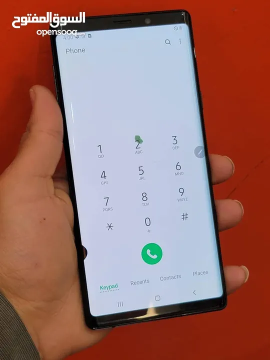 عرطة اليوم للحبايب #جالاكسي نوت 9 اكتروني منقط وطبعه شعرة من 48الف ريال يمني