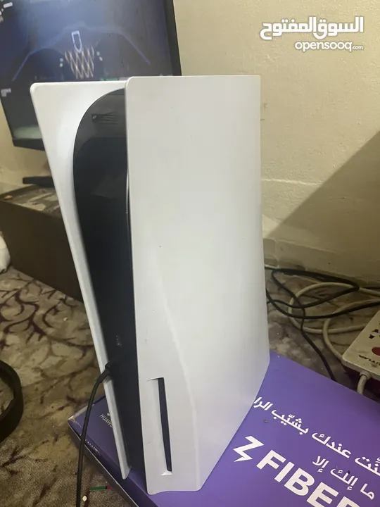 جهاز‏ PS5 مستعمل بحالة ممتازة – أداء قوي وسعر مميز مع شاشة سامسونج 2k تدعم 120 HRZ