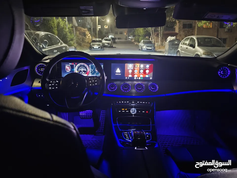 مرسيدس CLS 350 لون ابيض موديل 2019