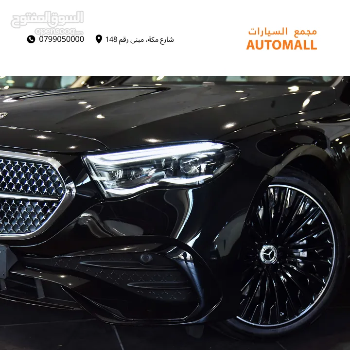 مرسيدس اي كلاس مايلد هايبرد نايت بكج 2024 Mercedes E200 Mild Hybrid AMG Kit Night Package