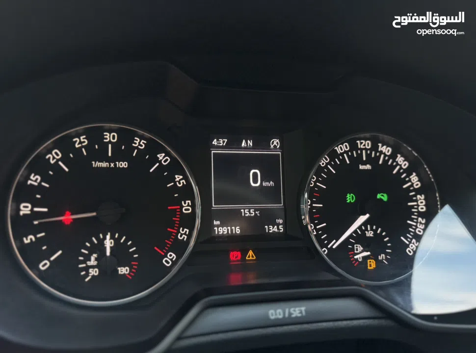 سكودا اوكتافيا 2016 اوتومات ديزل بوضع الشركة السيارة